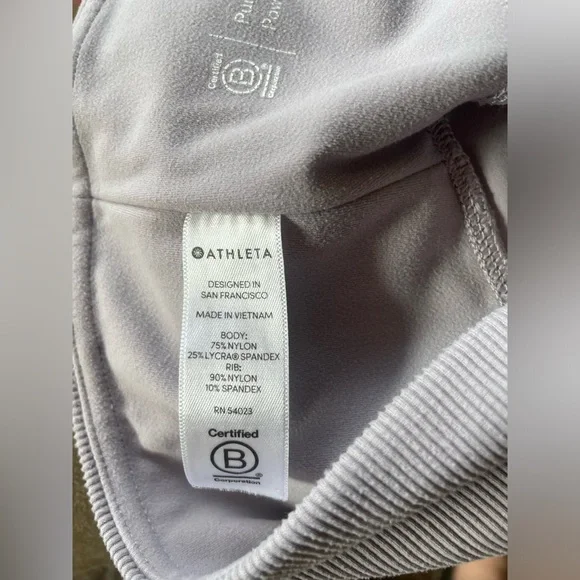 Athleta Lilac Stone High Rise Barre Skinny Flare Pant | XS | Athleta Powervita - Picture 5 of 6